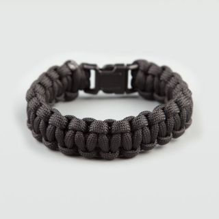 Paracord Bracelet Black One Size For Men 209039100