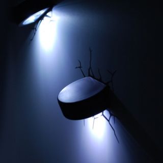 3D Wall Art Nightlight   Hockey Puck