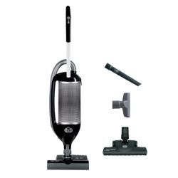 Sebo 9807am Felix 1 Premium Onyx Vacuum (Laxan, metalDimensions 48 inches high x 12 inches wide x 9.5 inches longWeight 17 pounds Three (3) attachments One (1) crevice tool, one (1) upholstery nozzle and one (1) parquet brushManufacturer Stein & Co. G