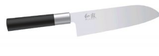 Shun Wasabi Santoku Knife, 6 1/2 in Blade, High Carbon Steel, Antibacterial Handle