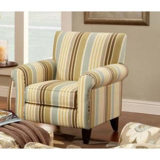 Chelsea Home Hudson Accent Chair   Zola Flax Multicolor   FS502 C ZF