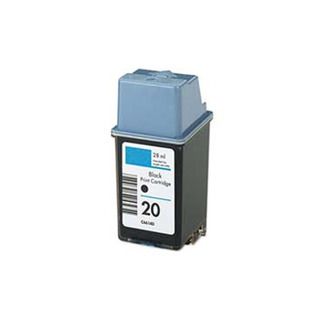 Hp C6614dn (hp 20) Black Compatible Ink Cartridge (BlackPrint yield 455 pages at 5 percent coverageNon refillableModel NL 1x HP 20 Black InkThis item is not returnable  )