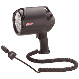 Coleman Black Shatterproof 555 lumen 12 volt Direct Plug Led Spotlight
