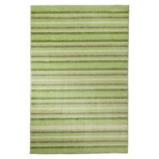 Green Stripe Rug by Mohawk 60x84