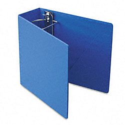 Recycled Heavy weight 4 inch Slant d Ring Blue Binder
