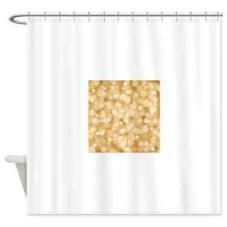  Christmas flavored golden glittery  Shower Curtain  Use code FREECART at Checkout