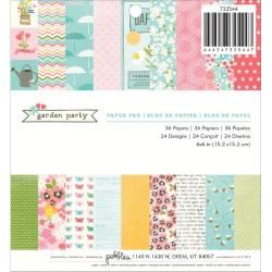 Garden Party Paper Pad 6 X6 36/sheets