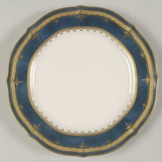 Noritake Solemn Sapphire Bread & Butter Plate, Fine China Dinnerware   Baroque,