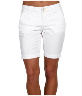 Worn Jeans Winslow Bermuda Heritage Twill Womens Shorts (White)