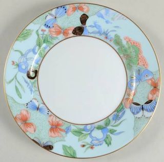 Haviland Romantique (White Backgd) Dessert Luncheon Plate, Fine China Dinnerware