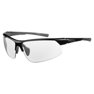 Ryders Mens Saber Black Clear Fm Lens Sunglasses