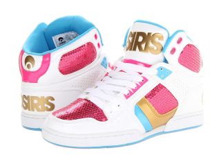Osiris NYC83 Slim Womens Skate Shoes (White)