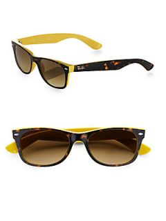 Ray Ban New Wayfarer Sunglasses   Tortoise Yellow