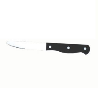 American Metalcraft 10 in Rounded Tip Steak Knife w/ Pom, Tang