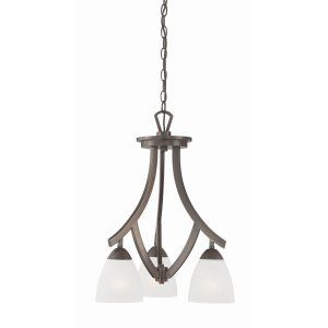 Thomas Lighting THO TK0004715 Charles 3 light Chandelier with Etched glass