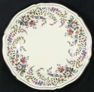 Rosenthal   Continental Eleanor Cream Dinner Plate, Fine China Dinnerware   Chip