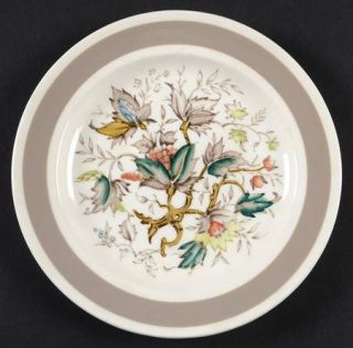 Enoch Wood & Sons Jamestown (Rim) Bread & Butter Plate, Fine China Dinnerware  