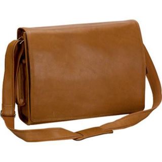 Bellino 6094 The Cancun Leather Laptop Messenger Bag