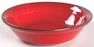 Metlox   Poppytrail   Vernon Medallion Red Fruit/Dessert (Sauce) Bowl, Fine Chin