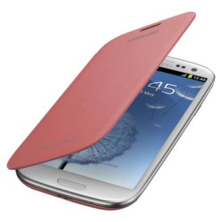 Samsung Flip Cell Phone Case for Samsung Galaxy S III   Pink (EFC 1G6FP)