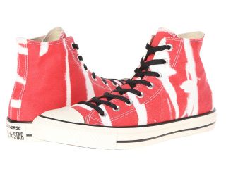 Converse Chuck Taylor All Star Bleach Hi Athletic Shoes (Red)
