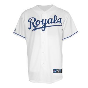 Kansas City Royals Majestic MLB Blank Replica Jersey