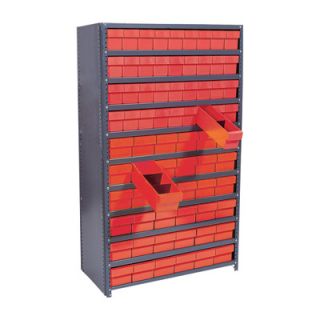 Quantum Storage Closed Shelving System With Super Tuff Drawers   12in. x 36in.