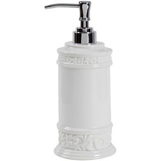 Creative Bath Cosmopolitan Soap Dispenser, White