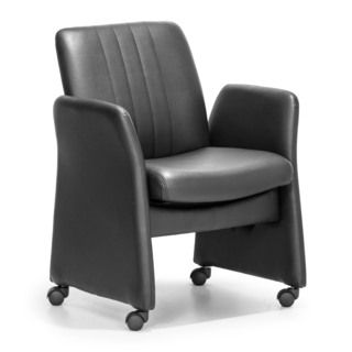 Colonel Black Conference Chair (BlackDimensions 33.9 inches high x 27.6 inches wide x 24.8 inches deepSeat Dimensions 18 inches high x 20 inches wide x 19 inches deepAssembly Required )