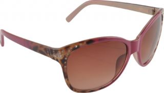 Womens Jessica Simpson J5013   Fuchsia/Animal Sunglasses