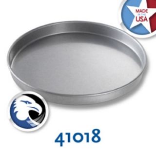 Chicago Metallic Round Cake Pan, 10 x 1 in, Aluminized Steel