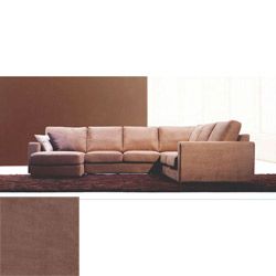 York Harvest Microfiber Sectional Sofa With Chaise