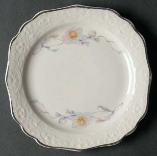 Thompson Thp4 Bread & Butter Plate, Fine China Dinnerware   Seville, Pastel Flow