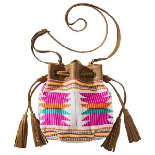 Mossimo Supply Co. Mini Bucket Handbag   Multicolored