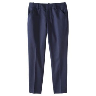 Merona Womens Tailored Ankle Pant (Classic Fit)   Xavier Navy   16