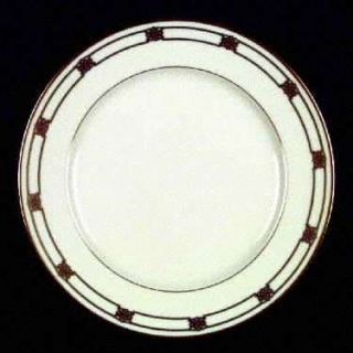 Gorham Triomphe Dinner Plate, Fine China Dinnerware   Masterpiece Col,Gold Rings