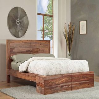 Sheesham Solid Wood King size Panel Bed