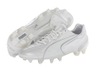 PUMA King FG Mens Cleated Shoes (White)