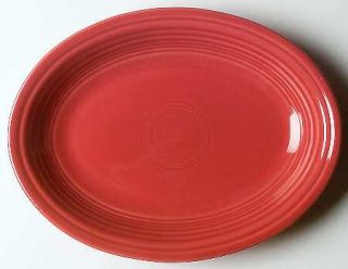 Homer Laughlin  Fiesta Scarlet (Newer) 11 Oval Serving Platter, Fine China Dinn
