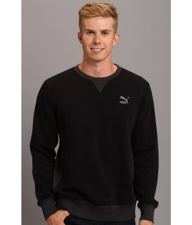 PUMA Core Crew Neck Sweater Mens Sweater (Black)