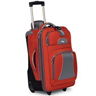 High Sierra Elevate 22 Carry On Expandable Upright Luggage, Lava