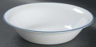 Corning Provencal Soup/Cereal Bowl, Fine China Dinnerware   Impressions,Blue Flo