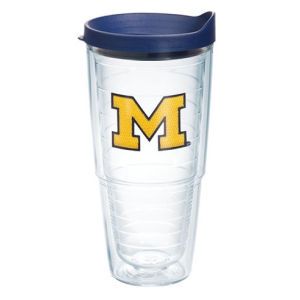 Michigan Wolverines Tervis Tumbler 24oz Tumbler TT w/ Lid