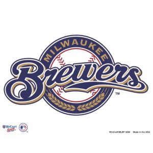 Milwaukee Brewers Wincraft MLB 4.5x5.75 Ultra Decal