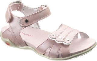 Infant/Toddler Girls Hush Puppies Anemone   Pearlized Pink Leather Casual Shoes