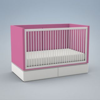 ducduc Dylan Crib DylanCrib Fr Frame Finish Pink