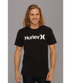 Hurley One Only Premium Drift Tee Mens Short Sleeve Pullover (Black)