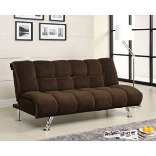 Furniture Of America Maybeline Padded Corduroy Futon Sofabed