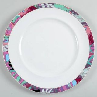 Richard Ginori Intra 12 Chop Plate/Round Platter, Fine China Dinnerware   Multi