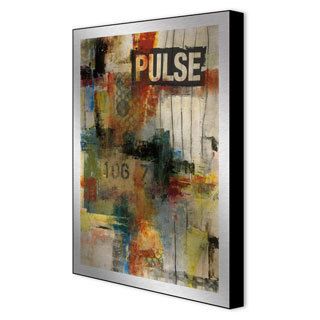 Sara Abott Pulse I Framed Metal Art